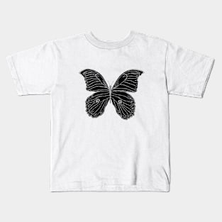 Butterfly color Kids T-Shirt